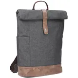 Zwei Olli O26 - Rucksack 45/58 cm graphit