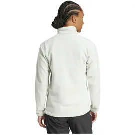 adidas Multi Essentials Fleece Mit Halbem Reißverschluss - Linen Green - M