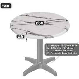 GGM Möbel Jamaika Tischplatte Ø 60 cm