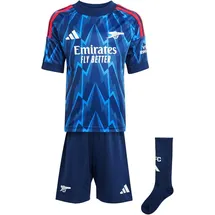 adidas Arsenal London Minikit 2025/26 Auswärts blau Kinder Gr. 92/98