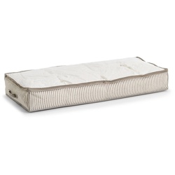 Aufbewahrungsbox Stripes Kunststoff Beige