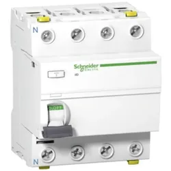 1St. Schneider Electric A9Z21440 Fehlerstrom-Schutzschalter (FI) Acti9-iID, 4-po...