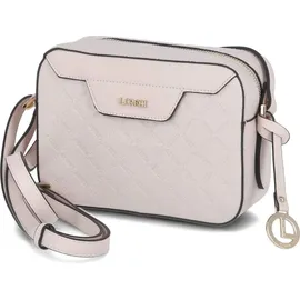 L.Credi Filiberta Umhängetasche Kunstleder Beige/Rosa