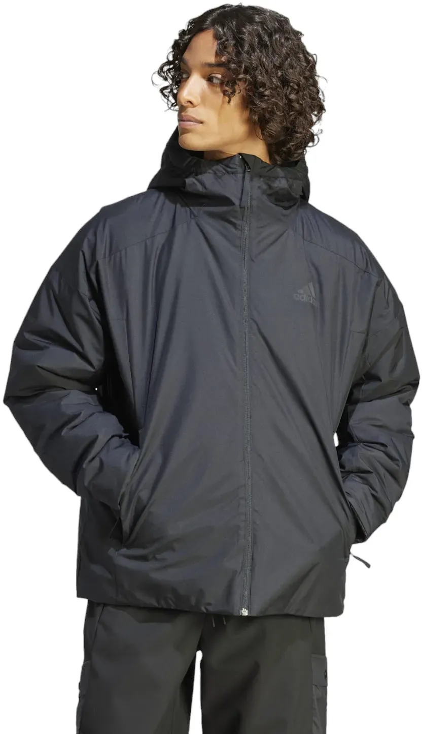 adidas Übergangs-Isolationsjacke Traveer Insulated (wasserabweisend) schwarz Herren