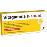 Wörwag Pharma GmbH & Co. KG Vitagamma D3 5.600 I.E. Vitamin D3 NEM Tabletten 20 St.