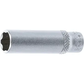 BGS Steckschlüssel-Einsatz Super Lock tief 6,3 mm (1/4") SW 10 mm