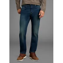 Arizona Straight-Jeans gerades Bein, mit Eingrifftaschen, Gesäßtaschen und Coinpocket blau 31