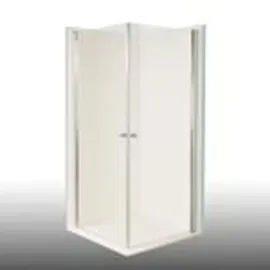 Dusbad Vital 2 Eckdusche mit Pendeltür links 80 x 90 cm ESG-Glas