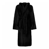 vidaXL Bademantel KINN Schwarz XXL