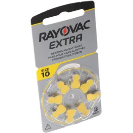 Rayovac Hörgerätebatterie 10 105 mAh 8 St.