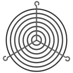 Vortice Radialventilatoren Ansaugschutzgitter Zubehör C - Serie