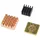 BerryBase 3 teiliges Premium Kühlkörper Set für Raspberry Pi 2 & 3