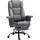 Vinsetto Chefsessel Kunstleder Grau