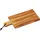 KESPER Schneidebrett Akazienholz 1-tlg. 35 x 18 x 1,5 cm Braun