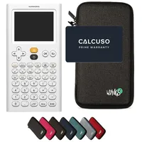 Numworks inkl. WYNGS Schutztasche Dunkelgrau - Grafikrechner - Basic