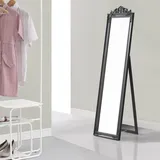 [en.casa] - Standspiegel Arezzo 160x40 Cm Dunkelgrau
