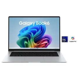 Samsung Galaxy Book6 16'' Intel Core Ultra 5 325 16 GB RAM 512 GB SSD Win11 Home Silber