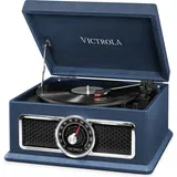 Victrola Plaza 4-in-1 Bluetooth Plattenspieler Music Center VTA-810-BLU-EU