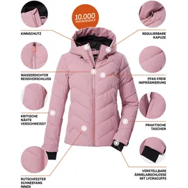KILLTEC Damen KSW 31 WMN SKI QLTD JCKT, rosenholz, 38