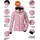 KILLTEC Damen KSW 31 WMN SKI QLTD JCKT, rosenholz, 38