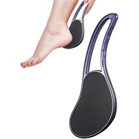 Ximan Glasfußfeile Hornhautentferner - Nano Glas Fußfeile Hornhautentferner für Füße,Hornhautrasierer, Hornhautentferner für nasse und trockene, Fußraspel-Pediküre-Werkzeuge für abgestorbene, rissige