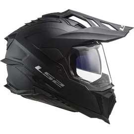 LS2 MX701 Explorer Solid Endurohelm - Matt-Schwarz - 3XL
