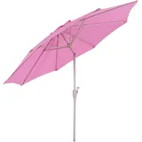 MCW Sonnenschirm Asti Ø 3m Neigbar Flieder
