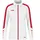 Polyesterjacke Damen 004 weiß/rot 42