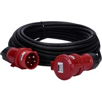 Voxura CEE-Kabel Verlängerungskabel Starkstromkabel 5-polig 400V H07RN-F 5G 1,5 16/5 16A IP44 Starkstrom 20m