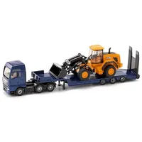 Siku 1790, MAN-LKW mit Tieflader und JCB Radlader, 1:87,