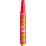 NYX Professional Makeup Fat Oil Slick Click Lippenbalsam 10 Double Tap rot