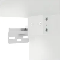 vidaXL Wandregal 102 x 30 x 20 cm Weiß