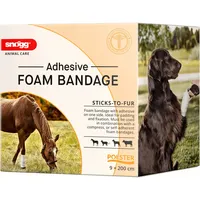 sn√∂gg Snögg Animal Care Foam Bandage, 9 x 200 cm - elastischer Schaumverband für Tiere