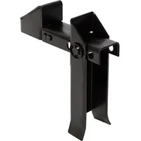 GAH Alberts Torfeststeller zum Einbetonieren 18,5 x 20 cm Schwarz