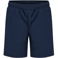 Hummel Move Grid Woven Shorts, blau 164