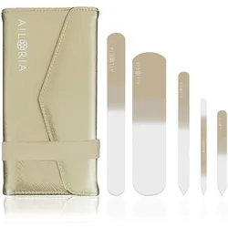 AILORIA Glas-Nagelfeilenset CONTOUR LUXE