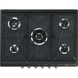Smeg SRV876AOGH Kochfeld, Gusseisen, Anthrazit