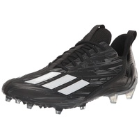 adidas Men's Adizero Football Shoe, Black/White/Black, 8 - 41 1/3 EU