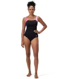Speedo Damen Badeanzug Womens Shaping Lunalustre Neon Violet, 38
