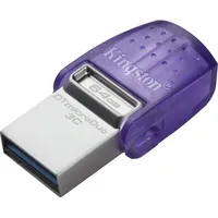Kingston DataTraveler microDuo 3C G3 64GB, USB-A 3.0/USB-C 3.0
