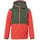 Vaude Pulex Ii Fleece Mit Durchgehendem Reißverschluss - Hotchili / Woodland - 134-140 cm