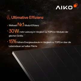 aiko solar A490-MCE54Dw Glas-Glas 490 W