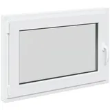 vidaXL Kellerfenster RISOR 90 x 70 cm weiß