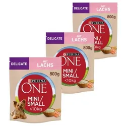 Purina ONE Mini Adult Lachs 3x800 g