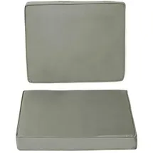 Outsunny Sitzkissen 56 x 52 x 7 cm dunkelgrau 2-tlg.