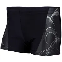Aquarti Badehose Jungen schwarz/graphit 158