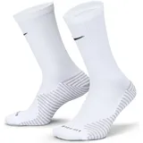 Nike Strike Dri-FIT Crew Socken 42-46 Weiß/Schwarz
