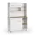 Vicco Küchenbuffet Pure 120,2 x 40,5 cm Weiß/Artisan