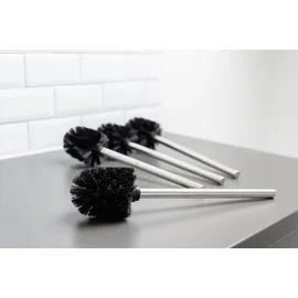 Wenko WC-Bürste 4er Set Silber/Schwarz