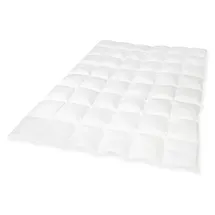 Künsemüller Exclusiv Faserbettdecke warm 200 x 200 cm Daunen-Feeling durch modernste Fasertechnologie - Weiß